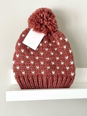 Lauren Conrad Pom Pom Heart Hat